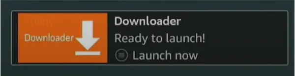 Ready to launch message