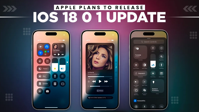 apple plans to release ios 18 0 1 update